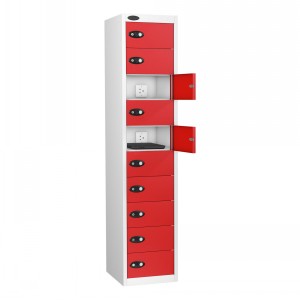 Premium Laptop Storage Locker 10 Compartment